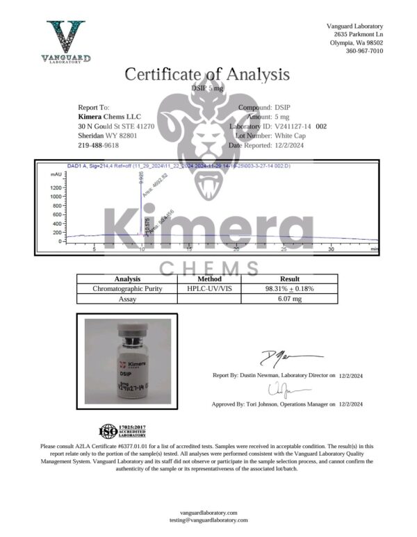 DSIP 5mg - Image 2