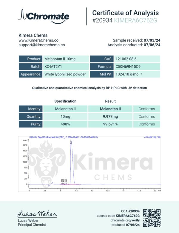 Melanotan II 10mg - Image 2